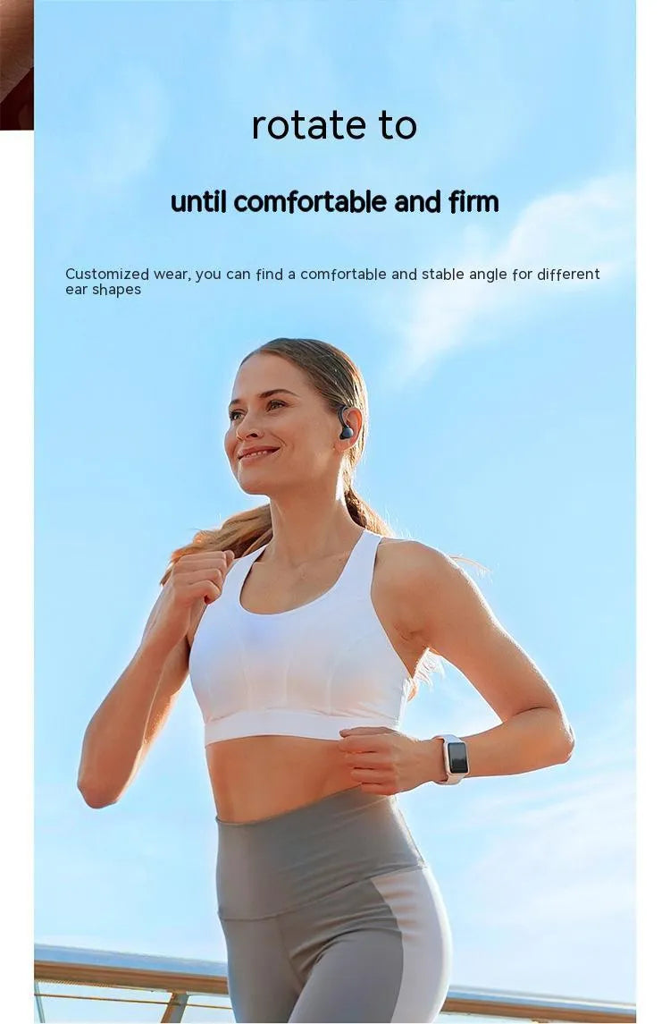 Sport X10 black ear hook Bluetooth sports headset with noise reduction and waterproof function