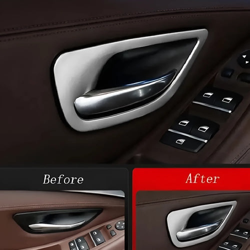 BMW 5 Series interior handle decorative trim pieces for F10 and F18 models