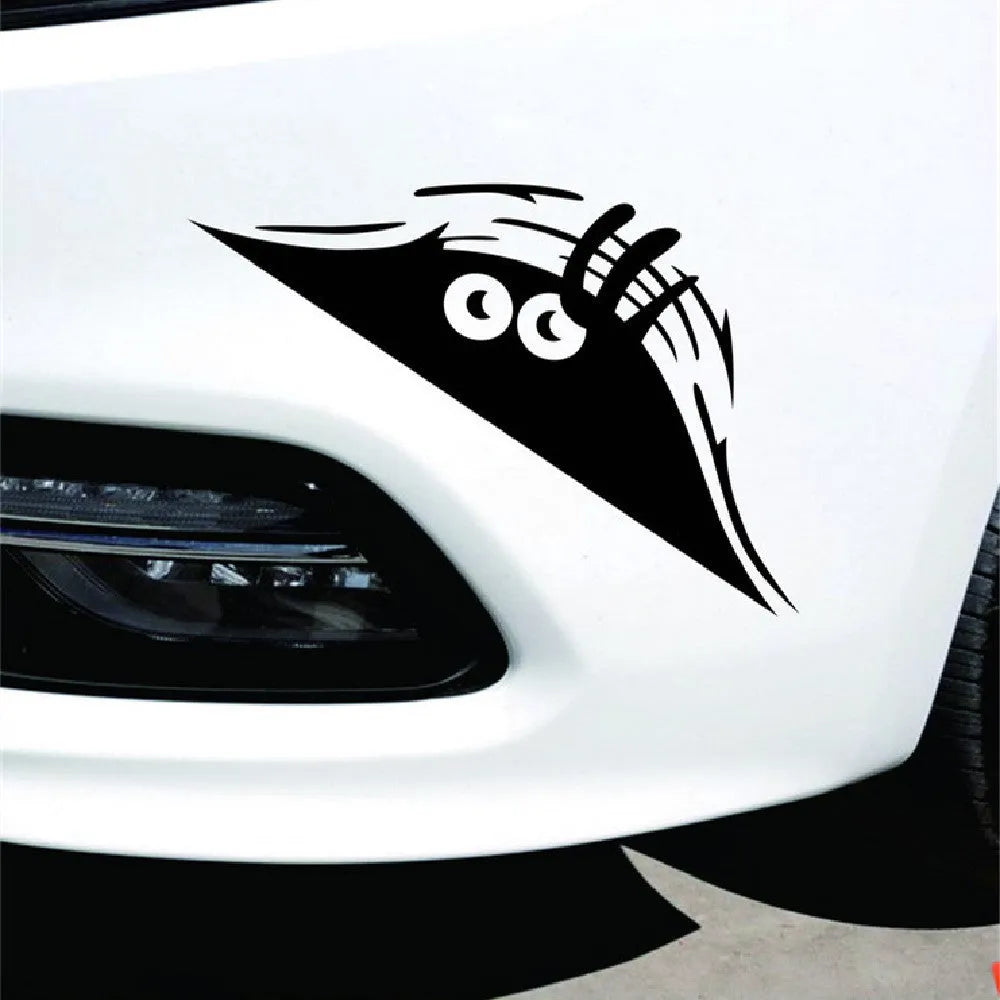 Self-adhesive body sticker with face design measuring 19cm by 7cm