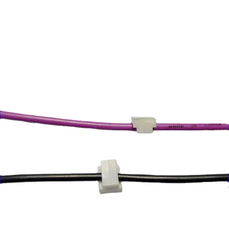 Black PA66 automotive wiring clip for car cable management measuring 9mm by 12mm by 6.2mm