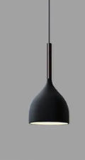 Nordic three-head modern minimalist pendant light for living room dining room in black