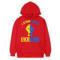 Printed polyester hoodie for men and women short sleeve round collar tide style in black