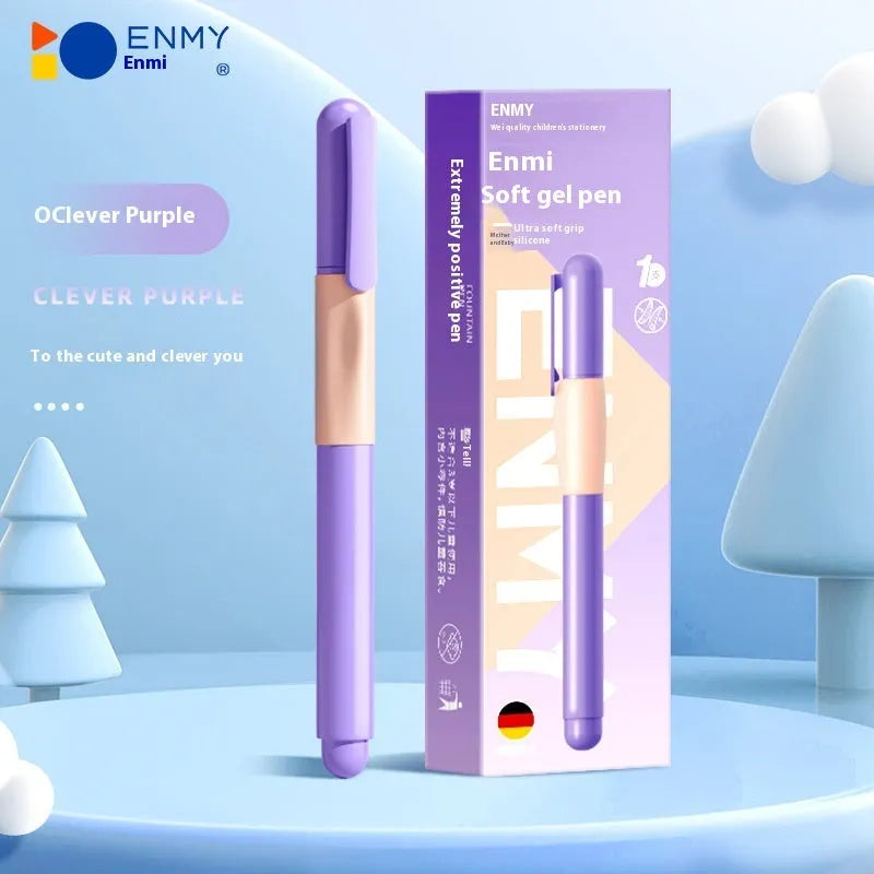 Boxed student posture correction pen in blue, green渐变, purple, and orange colour options