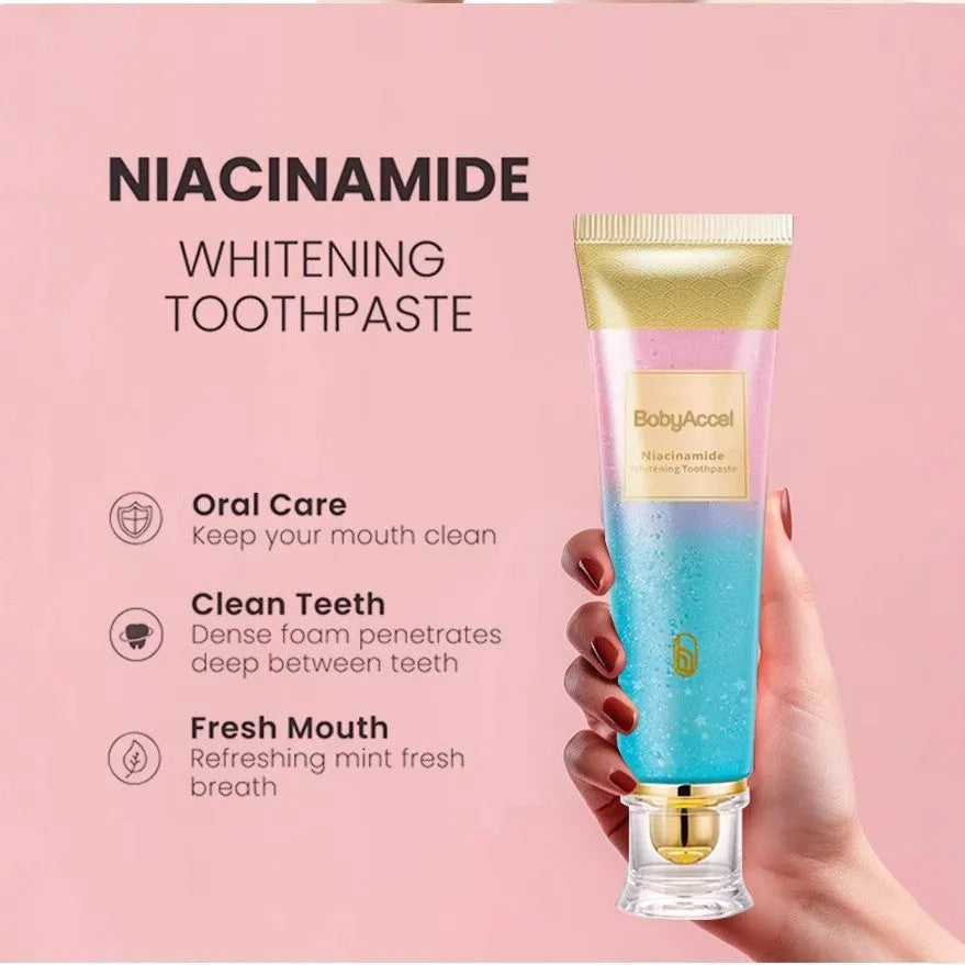 Nicotinamide whitening toothpaste tube 100g for adult oral care