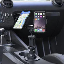 Silicone automobile phone holder with Peak-X5 silica gel pad for car and desktop use