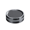 Portable wireless Bluetooth speaker with steel gun design, ABS shell, 80x36mm, black, with USB port