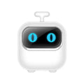 Mini portable thermal printer in green with USB cable for printing wrong questions for students