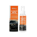 100ml automotive metal rust remover bottle with water-based citric acid formula for car metal surfaces