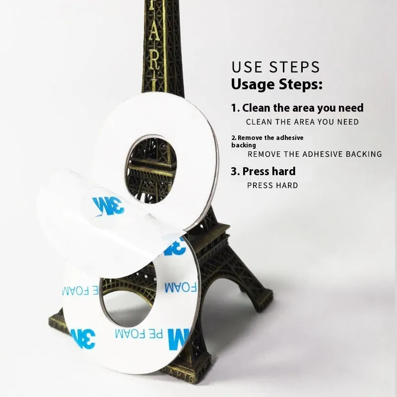 Black stainless steel sticky house number sign showing digits 7.5 cm tall
