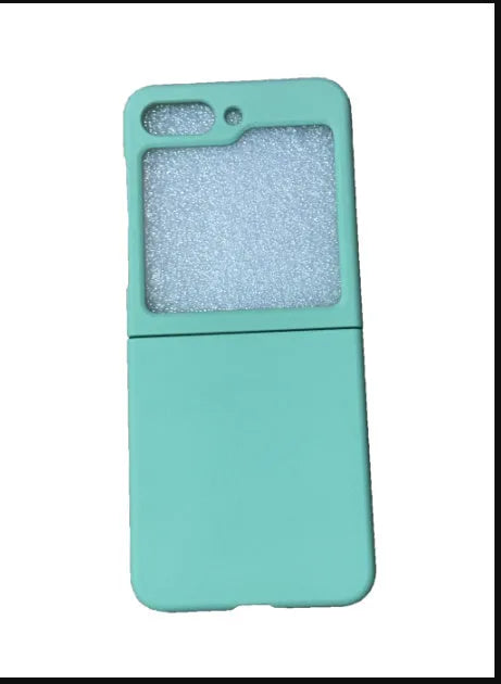 Samsung folding screen hard case with soft rubber cover in multiple colours for Z Flip4 Z Flip5 Zli3 drop protection