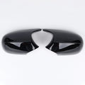 BMW 3 Series E90 rearview mirror replacement housing in ABS plastic with black or carbon pattern finish