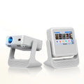 Home Ultra HD Smart Touch Dual Screen PTZ projector in C3 colour with touch controls and lens