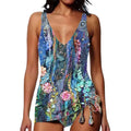 Women's triangle bikini swimsuit in colour 5 with briefs and boxer shorts options