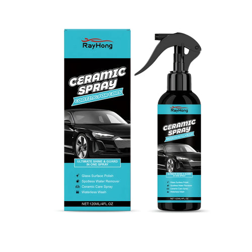 120ml PTFE ceramic coating spray bottle for automobile paint, glass and plastic protection
