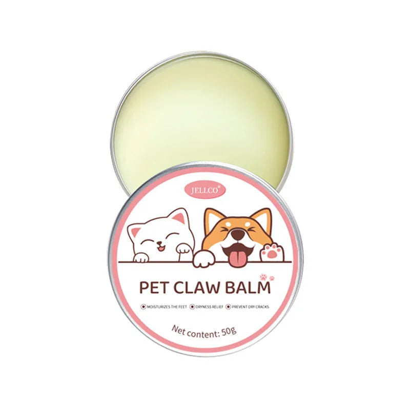 50g milk flavour pet claw foot care cream tube for general dog paw maintenance