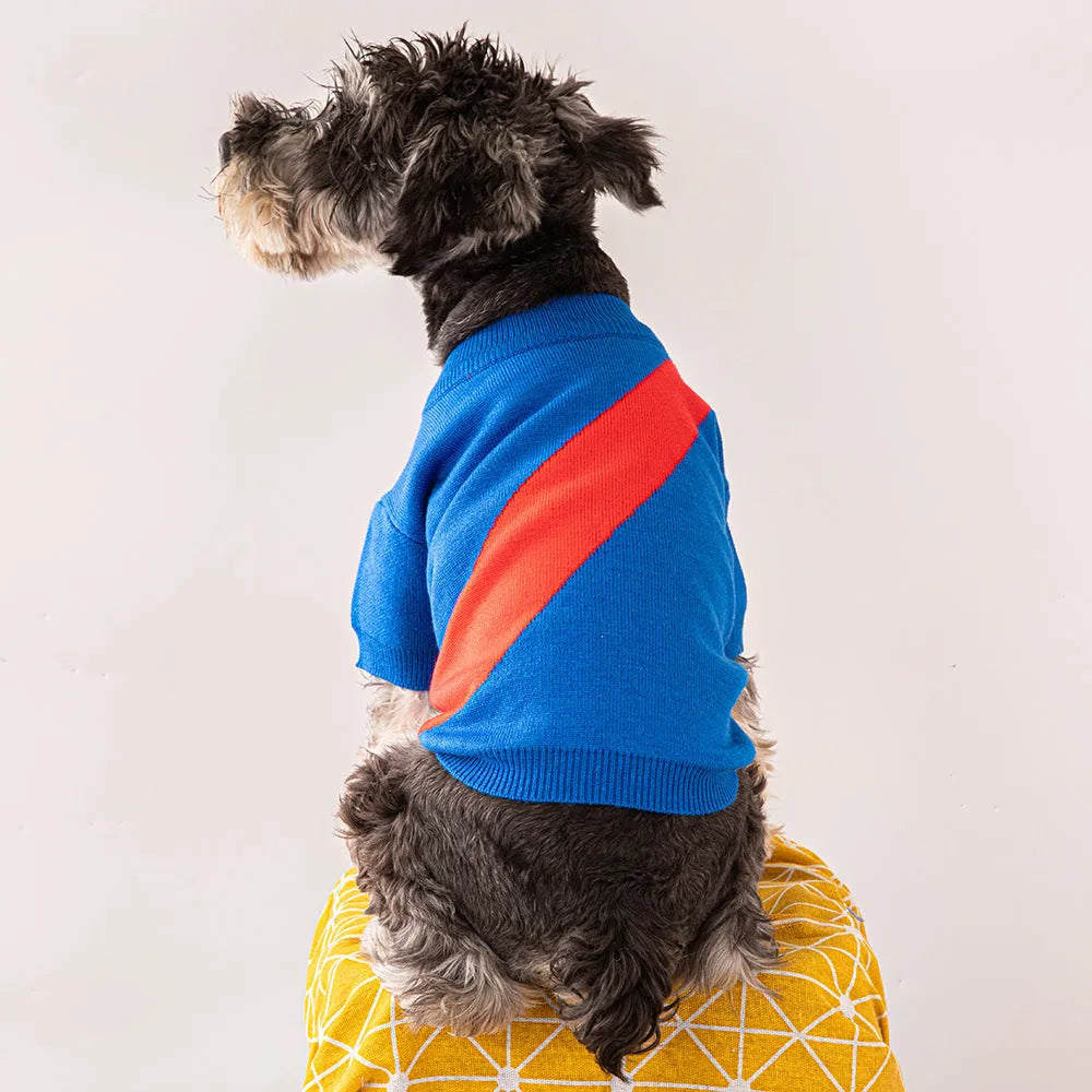 Wool dog sweater for corgis and poodles in various colours and sizes