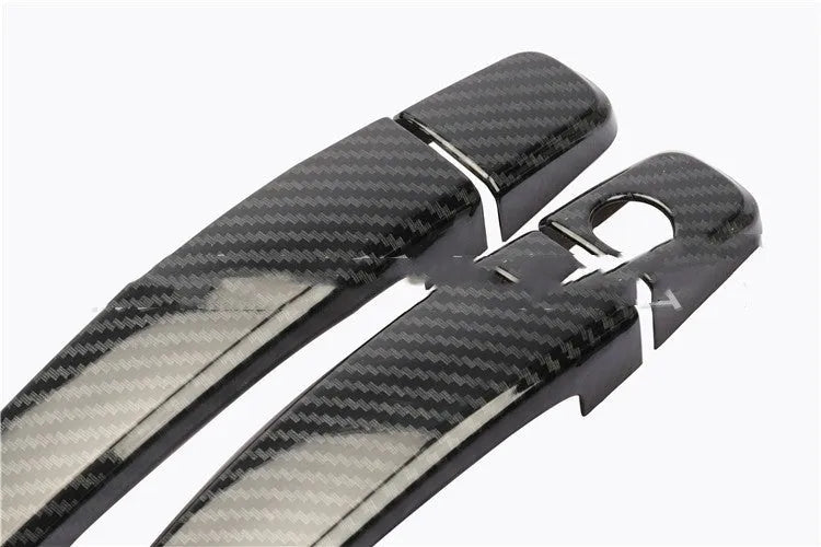 Carbon fibre pattern door handle cover for Opel Vauxhall Astra H/J 2004-2015 models