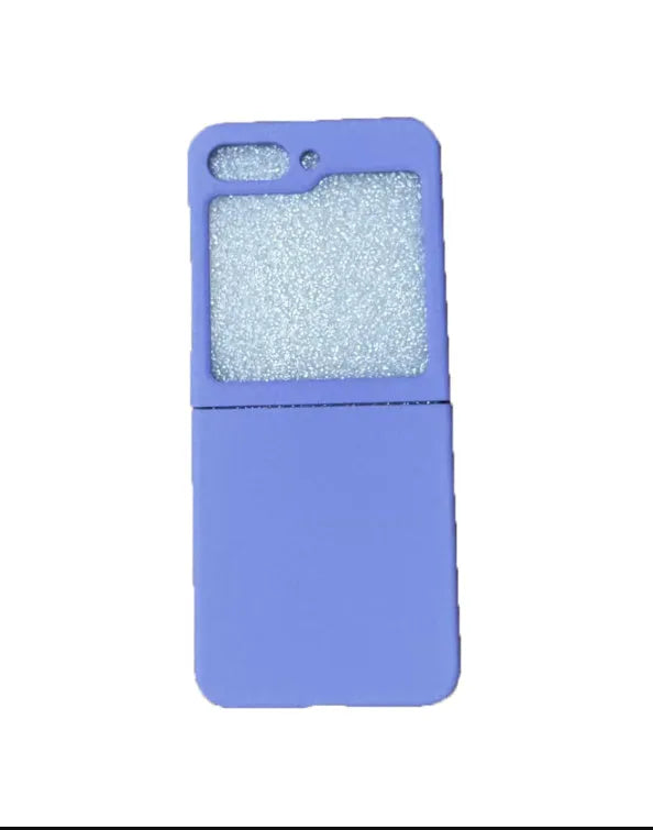 Samsung folding screen hard case with soft rubber cover in multiple colours for Z Flip4 Z Flip5 Zli3 drop protection