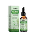 60ml bottle of sea moss liquid drops for body treatment, 3.3x3.3x12 cm