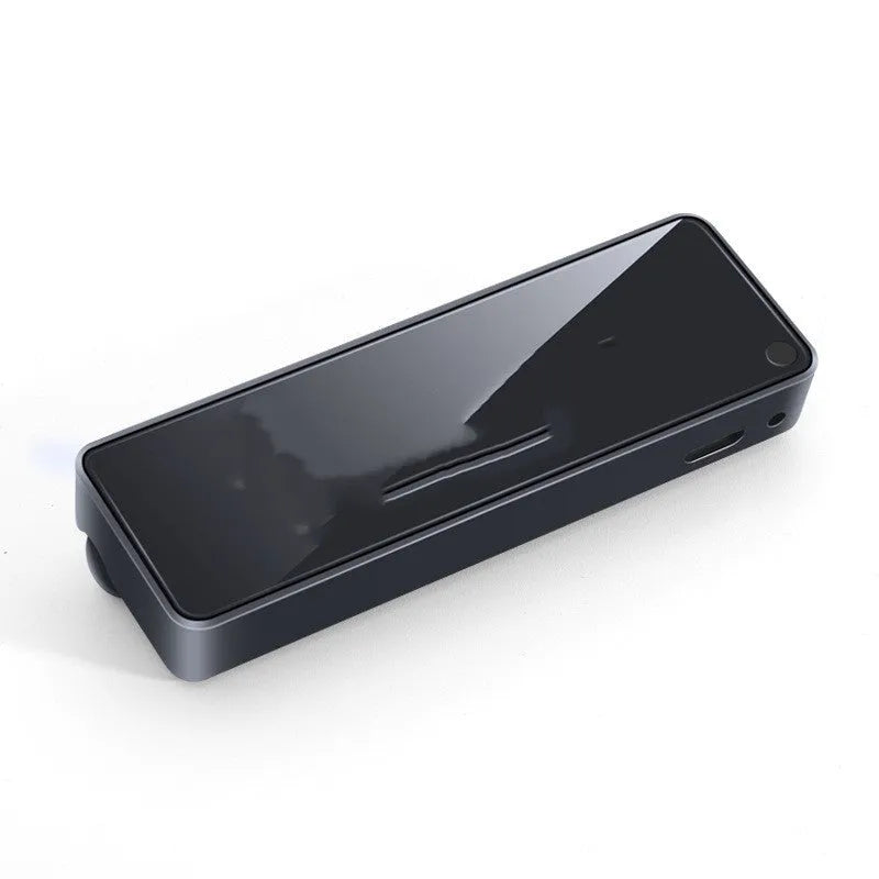 Black car vent clip aromatherapy diffuser with LED light and fragrance sticks