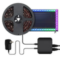 Smart LED light strip for television background with waterproof plastic construction and intelligent control