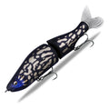 185mm plastic bass fishing swimming bait showing realistic detailing and colour options