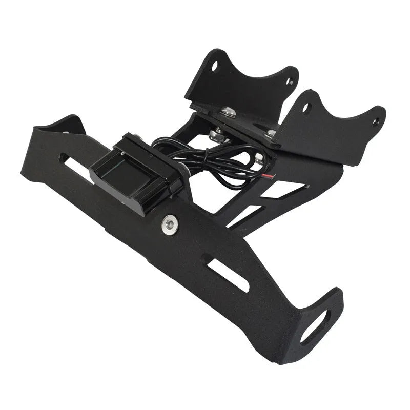 Black aluminium alloy short tail license plate holder bracket for Honda motorcycles
