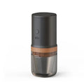 Portable outdoor camping coffee maker, mini 75mm x 228mm plastic espresso machine with 9bar pressure and Type C outlet