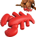 Red nylon dog chew bone for large breed aggressive chewers