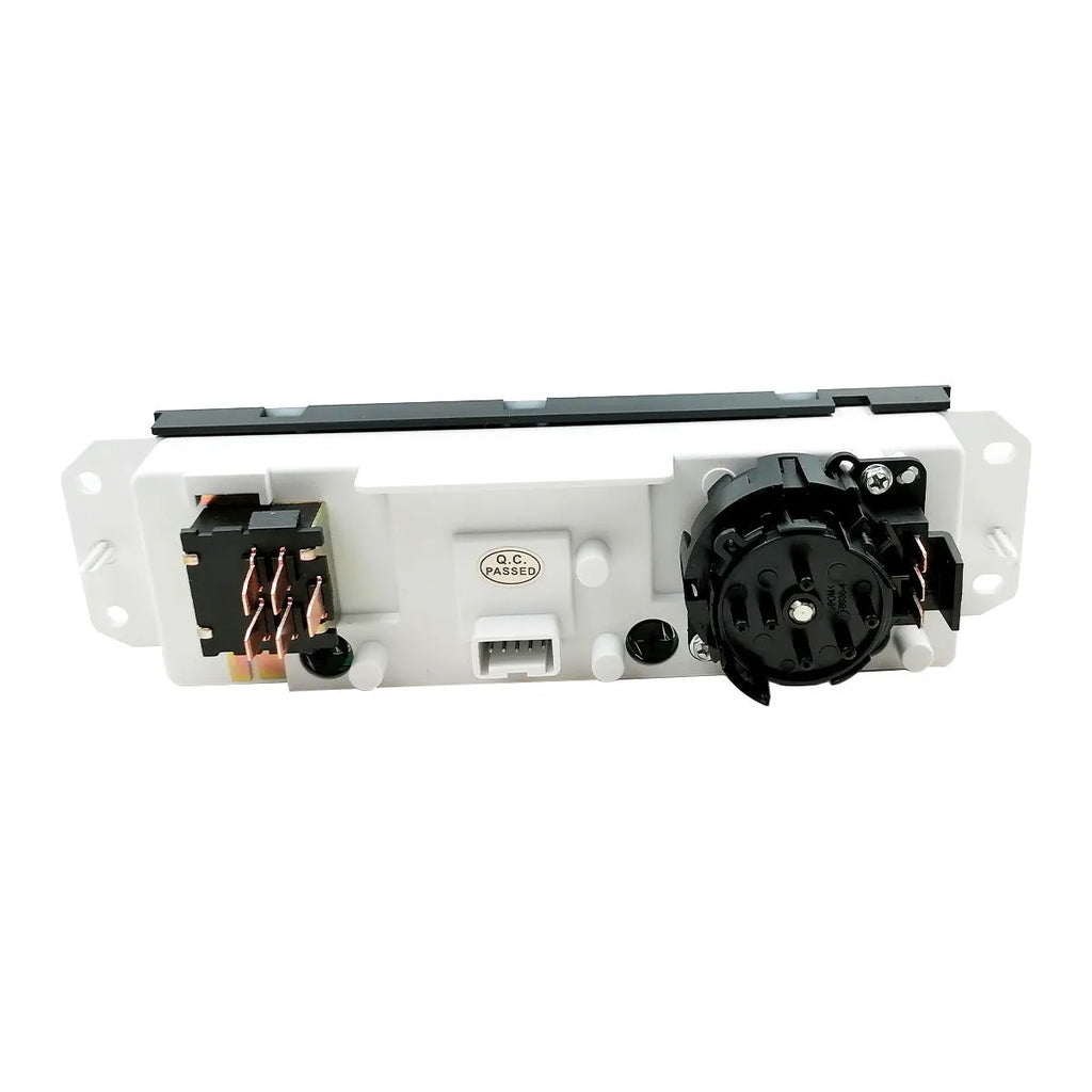 Black automotive air conditioning control panel for Jeep Wrangler 2005-2006 vehicles with OE number 55056558AA