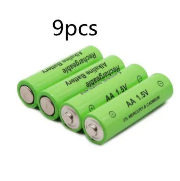 A single 1.5V 3000mAh industrial grade alkaline rechargeable AA battery.
