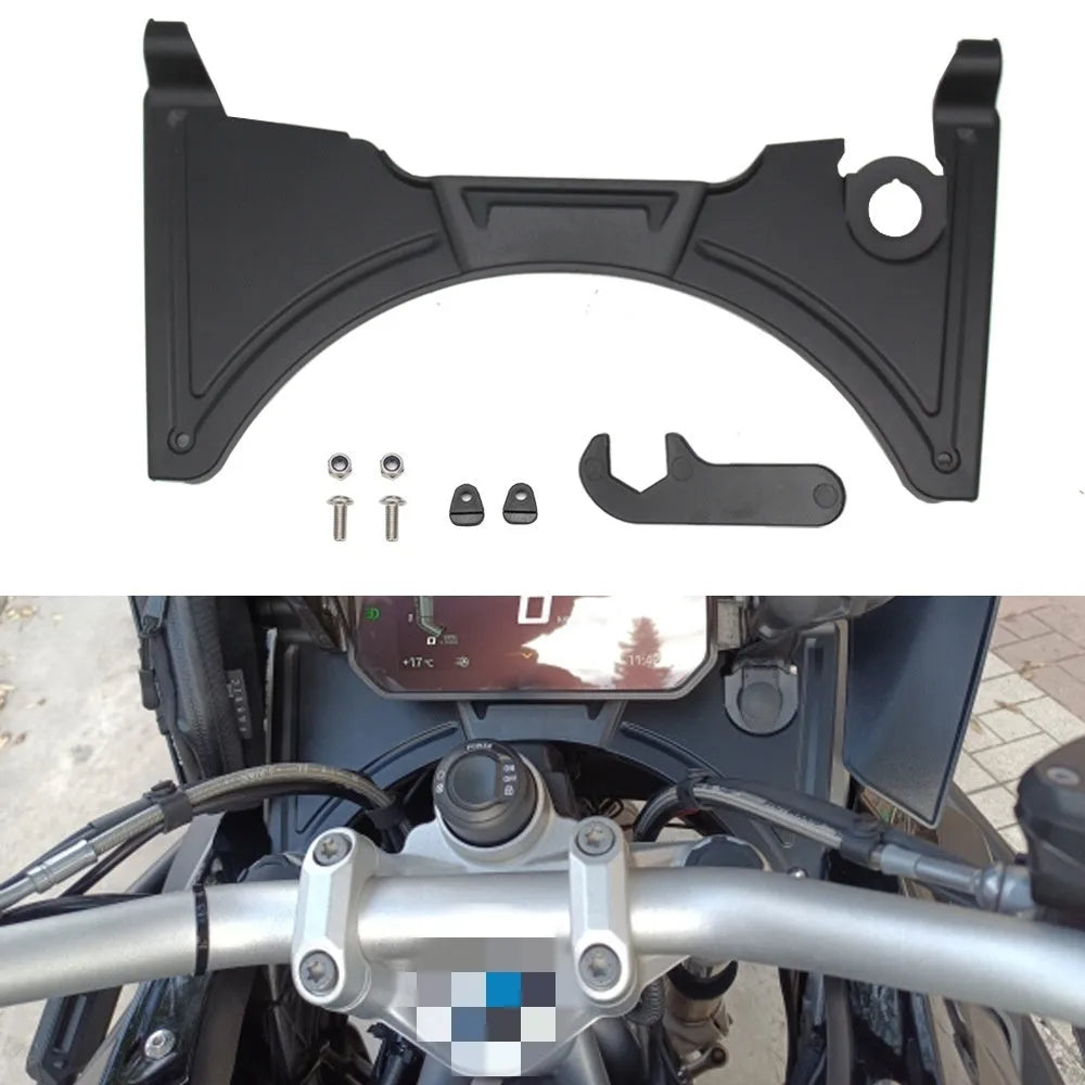 MO-CH003 black ABS plastic cockpit fairing for BMW R1250GS and R1200GS LC motorcycles