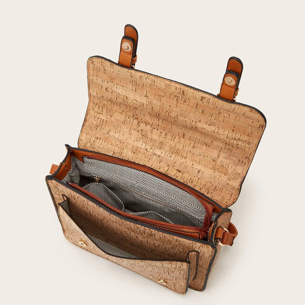 Women's printed PU leather crossbody bag showing large capacity and single strap, available in multiple print designs.
