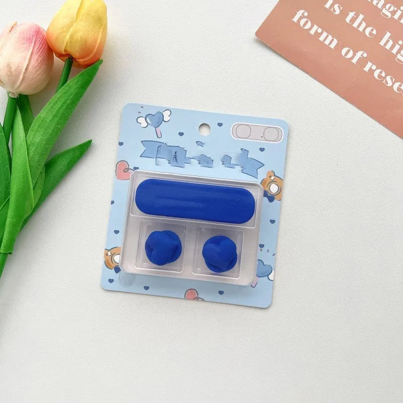 Cartoon magnetic cable fixer for desktop with colourful design and plastic construction