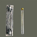 Industrial retro flute wall lamp in iron, shown in black finish.