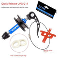 Aluminium bicycle chain holder tool shown in three versions: barrel shaft, basic, and quick release.