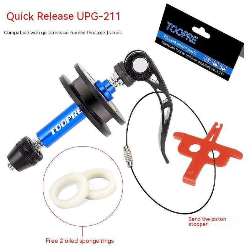 Aluminium bicycle chain holder tool shown in three versions: barrel shaft, basic, and quick release.