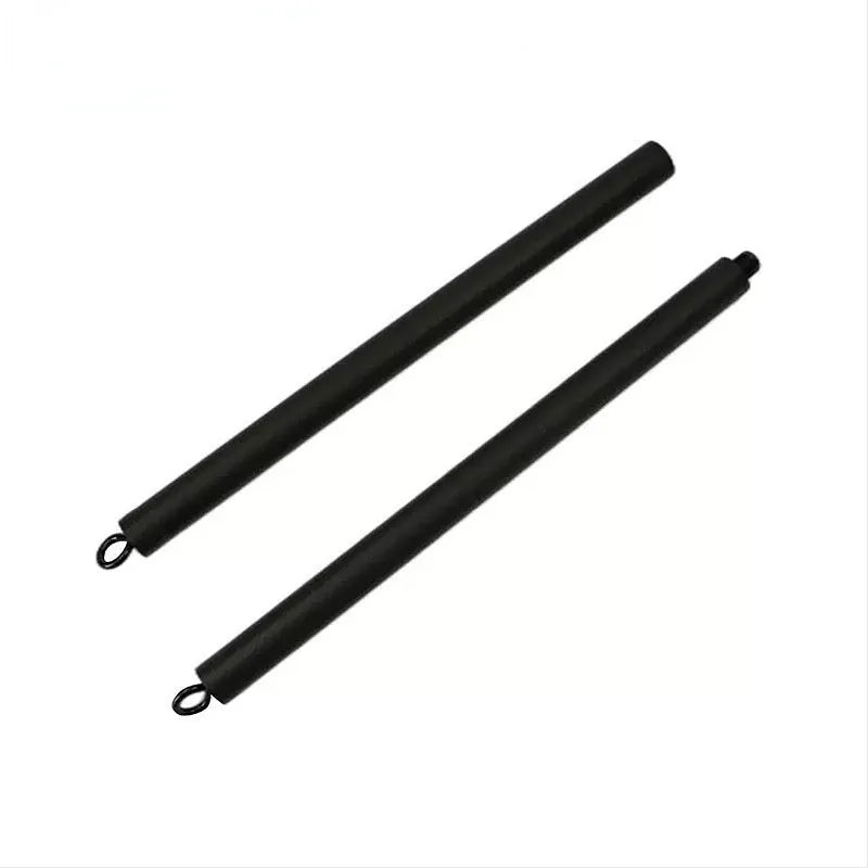 Two-segment push pull fitness stick for yoga and pilates resistance training