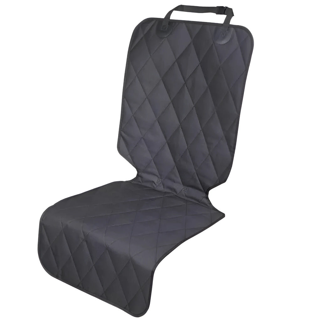 Black waterproof Oxford pet car seat mat 25x25x4cm with cotton lining for dogs and cats