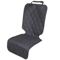 Black waterproof Oxford pet car seat mat 25x25x4cm with cotton lining for dogs and cats