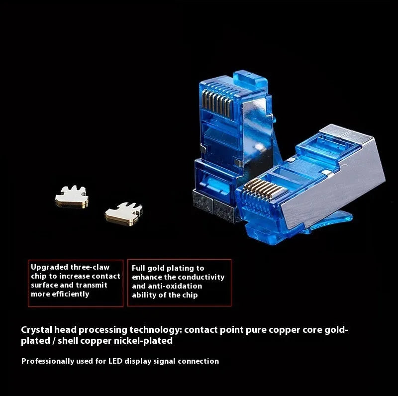 CAT6 RJ45 Ethernet extension cable with multiple length options for network connectivity