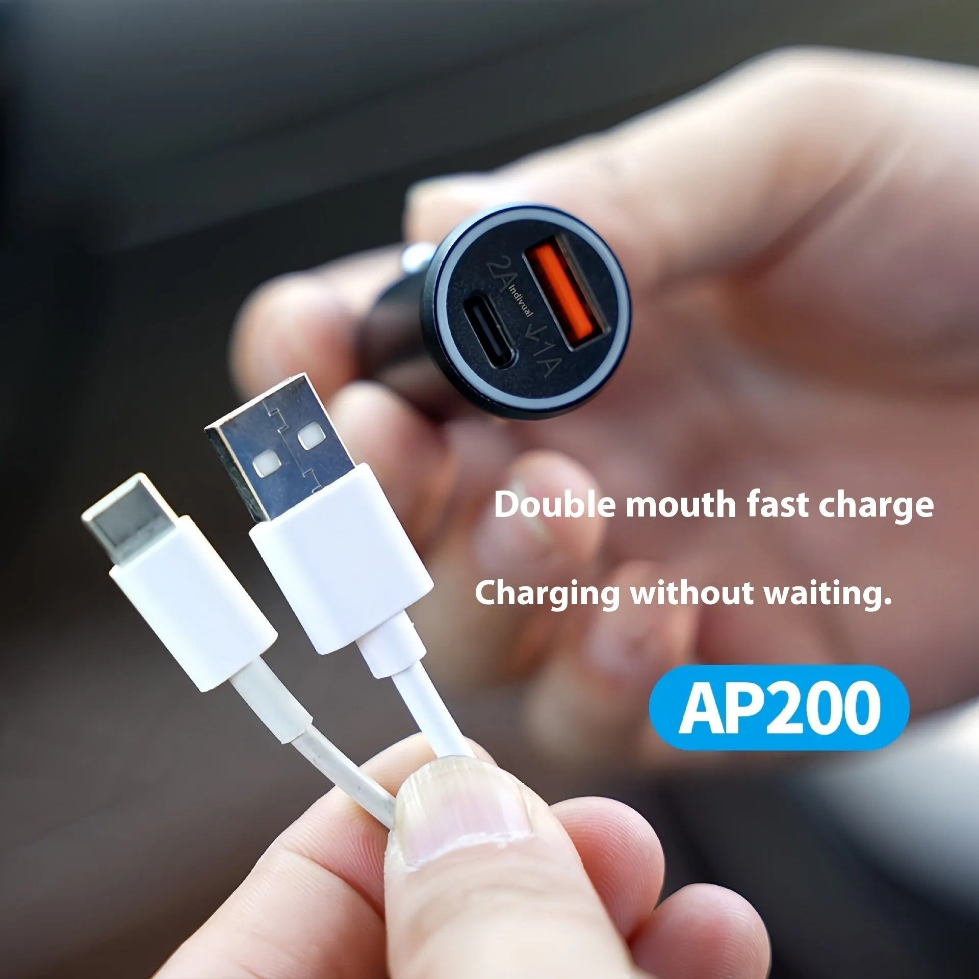 Black OBD-II port GPS car tracker with connector for plug-in vehicle location monitoring