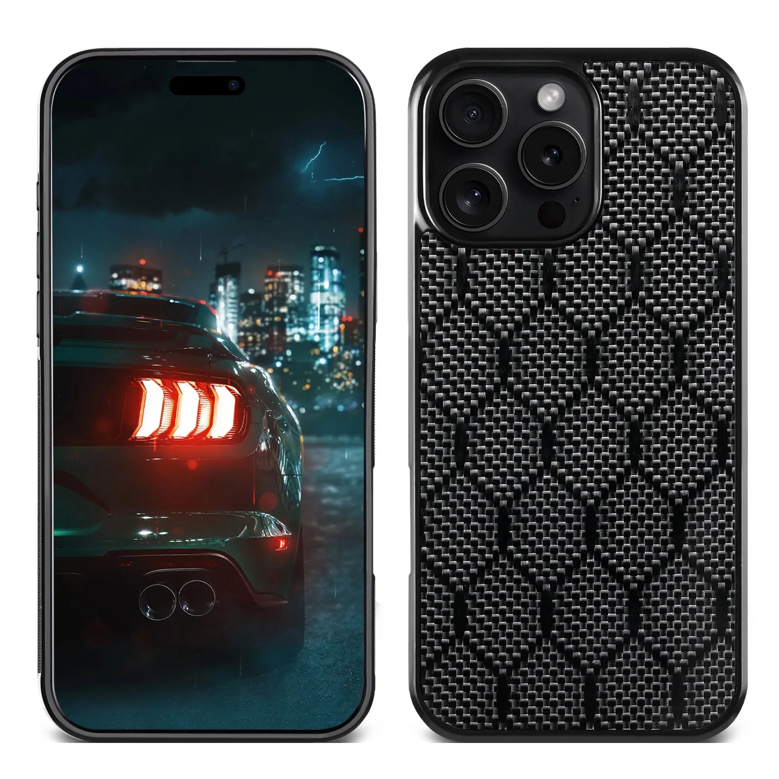 Honeycomb phone case for iPhone, showing textured back pattern, compatible with multiple models
