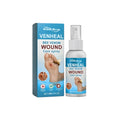 30ml bottle of diabetes wound care spray with a spray pump top.