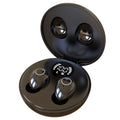 In-ear wireless Bluetooth headset with digital display, PC ABS, 10m range, available in SK31 Black, Purple, Skin Color, White