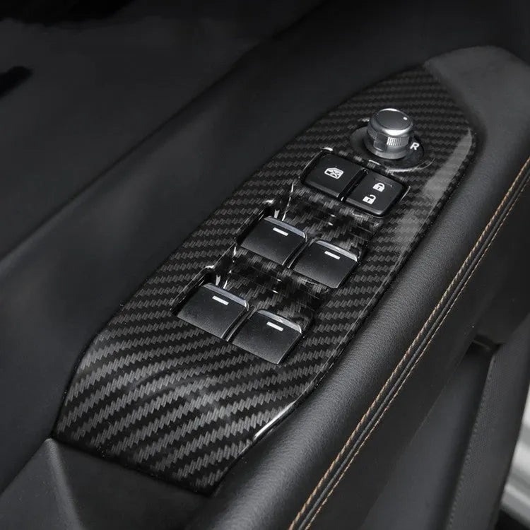 ABS material steering wheel frame set for car interior decoration with adhesive installation