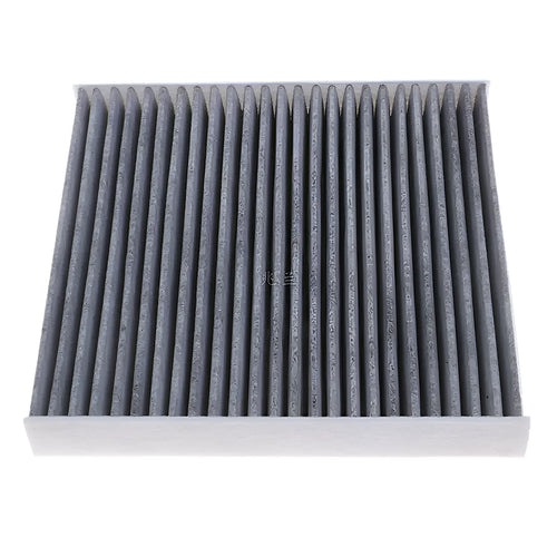 Grey Geely car cabin air filter element measuring 215mm by 210mm