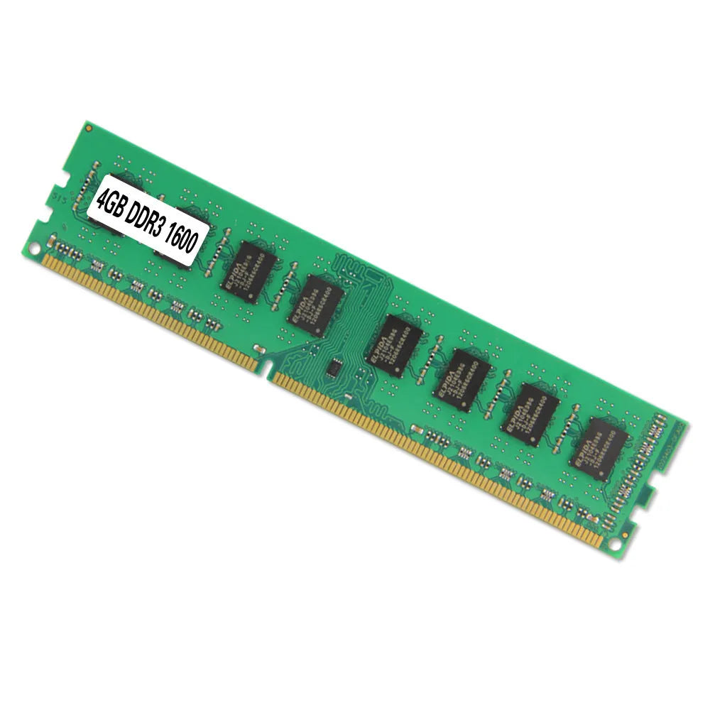 Desktop DDR3 4GB 1600MHz memory module for AMD systems