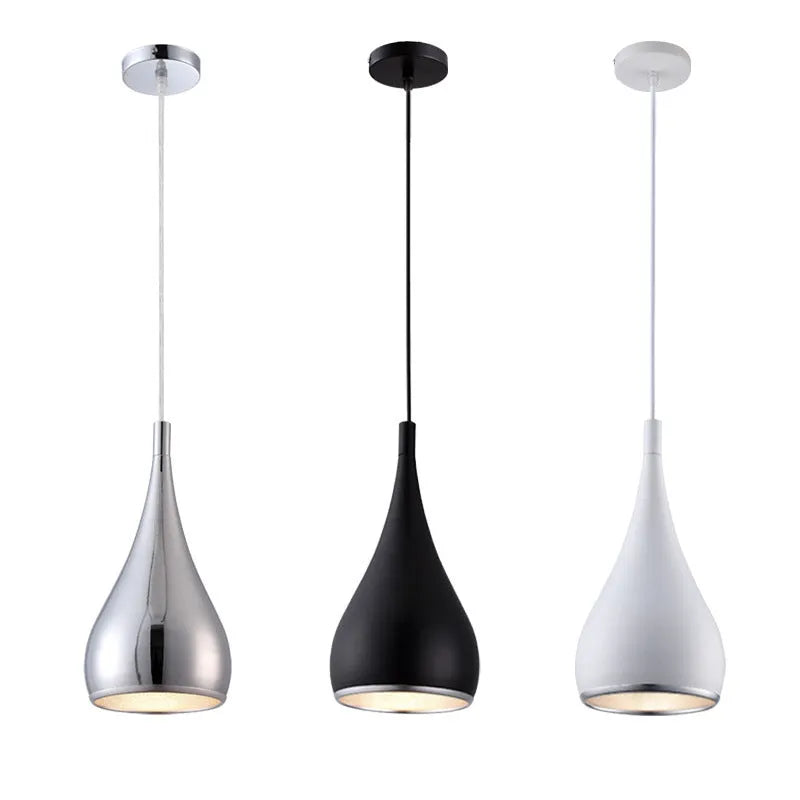 Iron minimalist chandelier lamp in black finish with three-head disc configuration for ceiling mounting