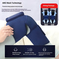 Airbag blue self-heating knee massager with adjustable power control